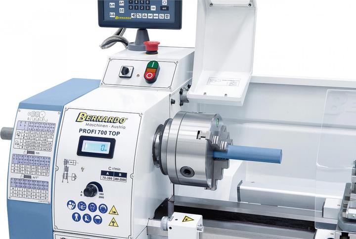 Actual product image Bernardo Cantina Bernardo - Drehmaschine Profi 700 Top inkl. 2-Achs-Digitalanzeige