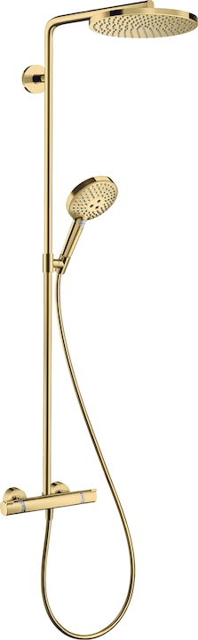 Produktbild hansgrohe Raindance Select S Showerpipe 240 (polished gold optic)