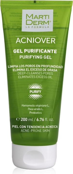 Actual product image Martiderm Acniover Purifying Gel (Cleansing gel, 200 ml)
