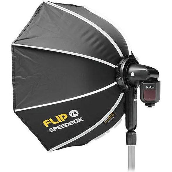 Thumbnail - SMDV Flip 24 Speedbox (Softbox, 55 cm), Softbox + Reflektor