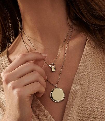 Immagine prodotto Fossil Collana Drew (Acciaio inossidabile, 50-60 cm)