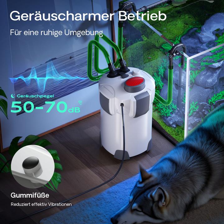 Produktbild SunSun Aussenfilter (400 l, Aussenfilter, Salzwasser, Süsswasser)