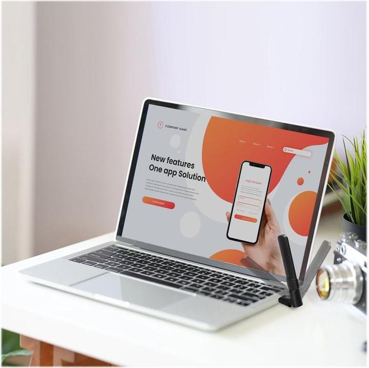 Produktbild edimax WLAN-AC USB-Stick EW-7822UAD, MU-MIMO (USB 3.0)