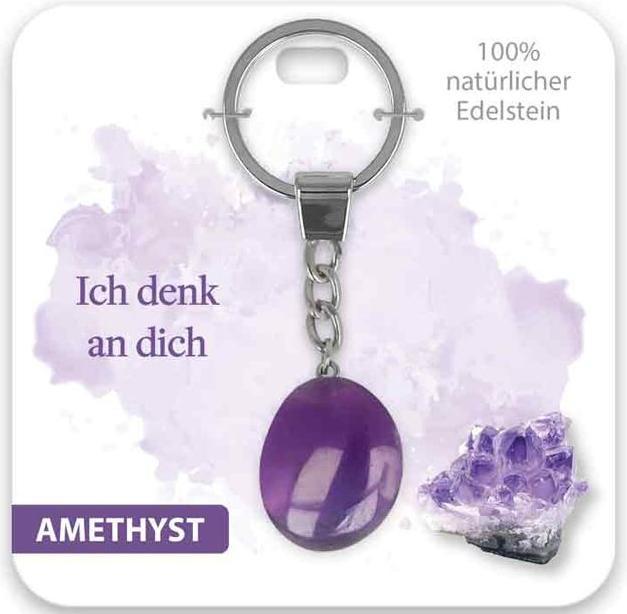 Immagine prodotto BB Klostermannn Schlsselanhnger Amethyst Ich denk an dich