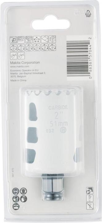 Produktbild Makita EZYCHANGE TCT-Lochsäge 51mm (51 Millimeter)