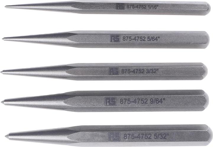 Produktbild RS PRO 5pcs centre punch set