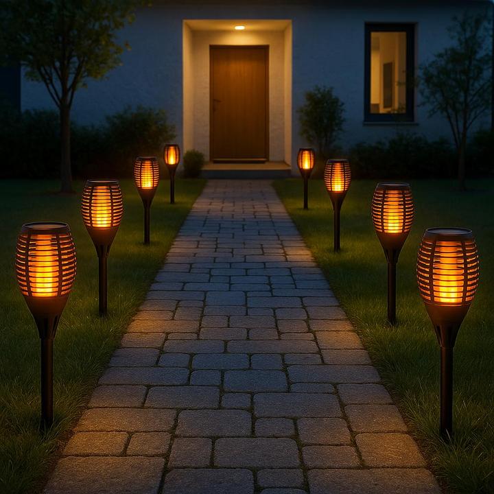 Produktbild Grundig Solarlampe "Flame"