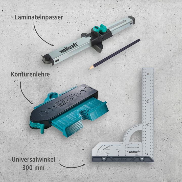 Immagine prodotto wolfcraft 1 set di montaggio per pavimenti in laminato/design (Set di posa)