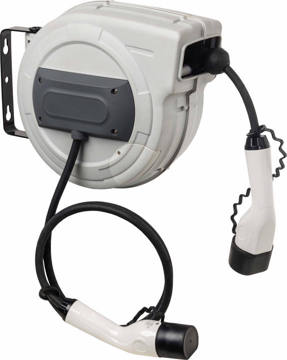 As - Schwabe Aufroller für Elektroauto-Ladekabel 2 + 5 m (Type 2, 11 kW, 16 A, 5 m)