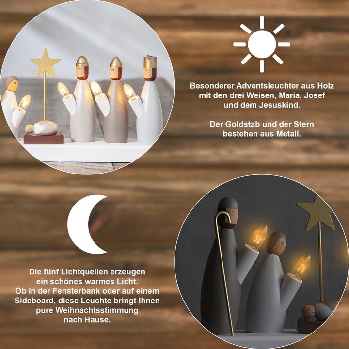 Produktbild Star Trading Kerzenstnder Krubba
