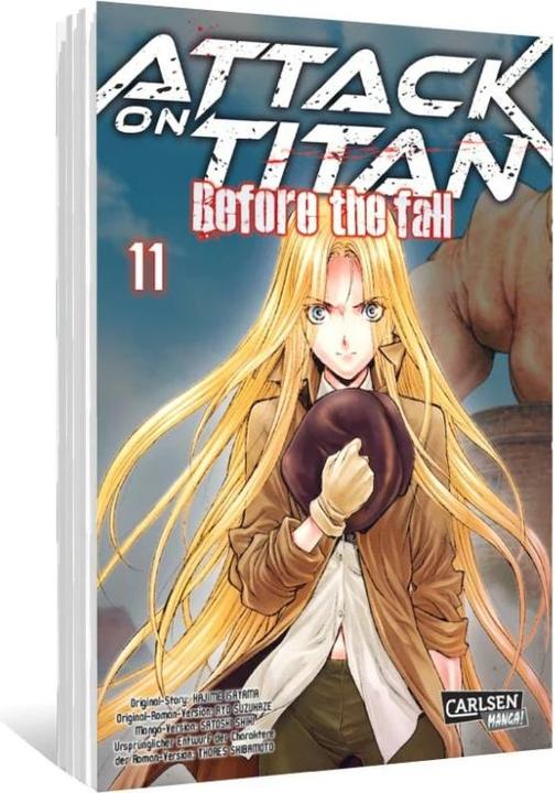 Produktbild Attack on Titan - Before the Fall 11 (Deutsch, Hajime Isayama, 2018)
