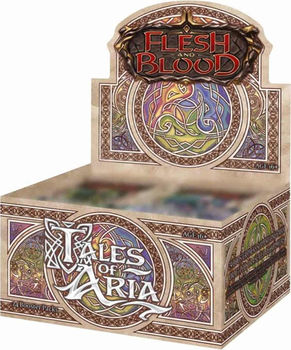 Immagine prodotto Flesh and Blood Tales of Aria 1a Edizione - Espositore di richiamo - IT (Inglese, Display del booster)