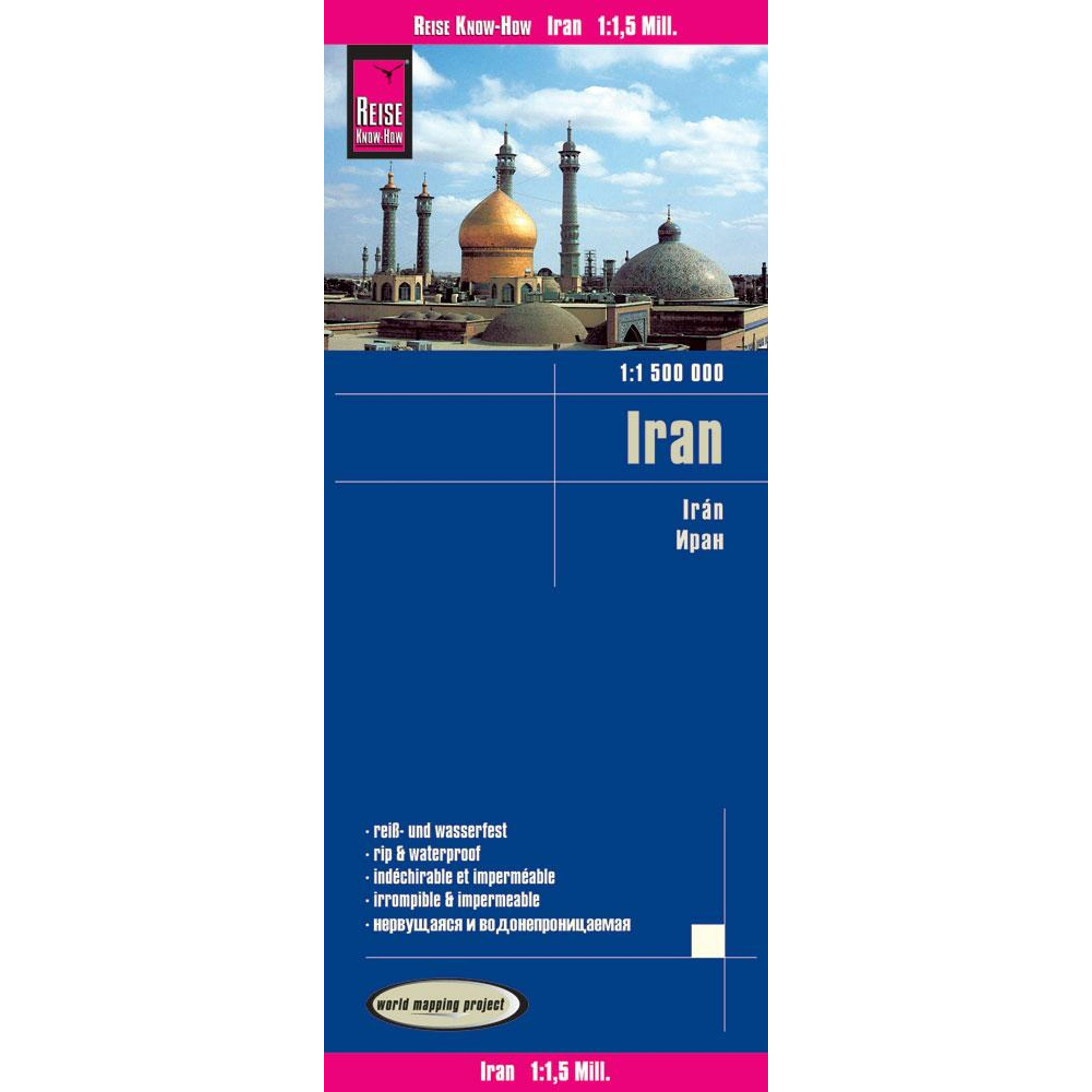 Reise Know-How World Mapping Project Iran (35180841)