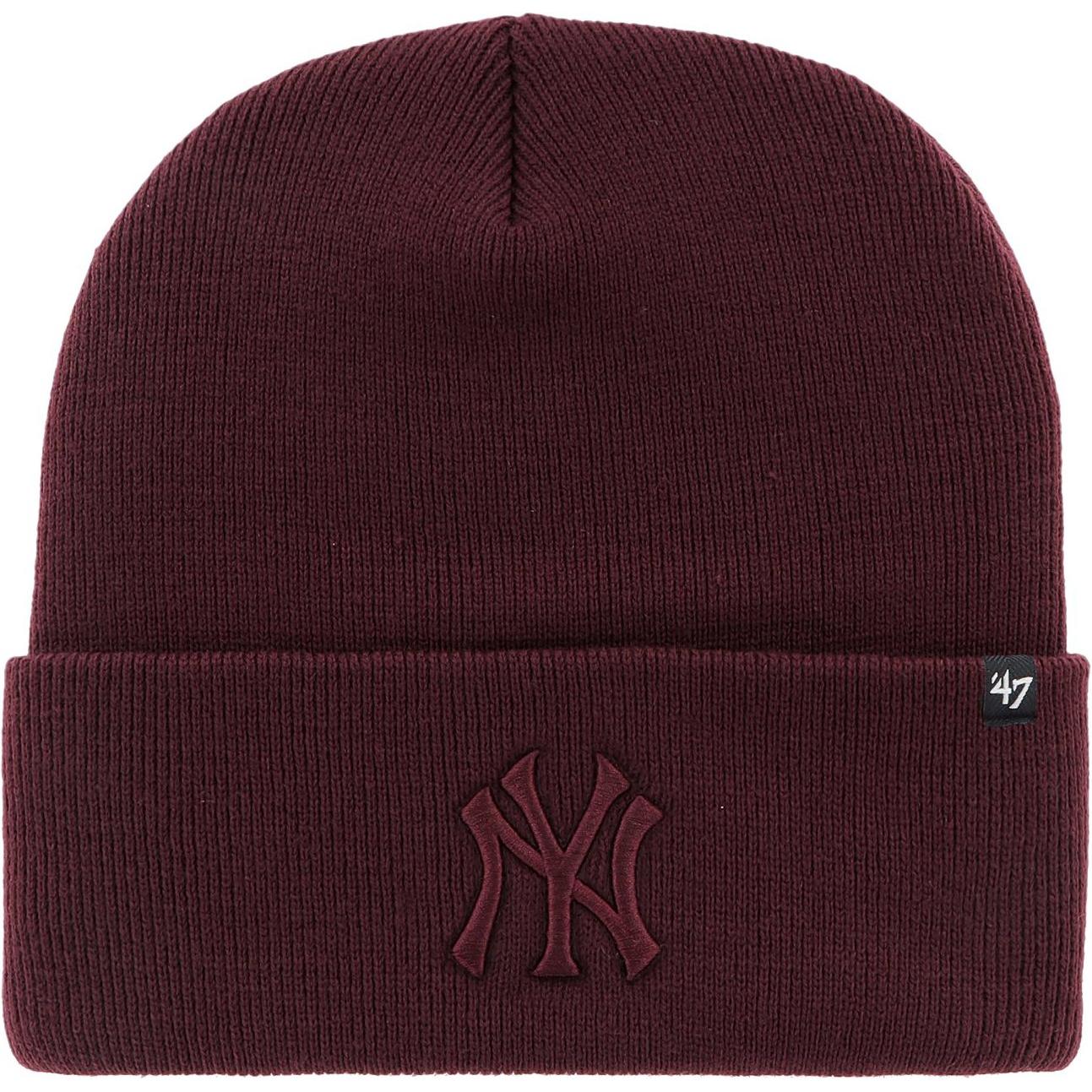 47 Brand, Herren, Mütze, Beanie Haymaker Ny Yankees, Rot