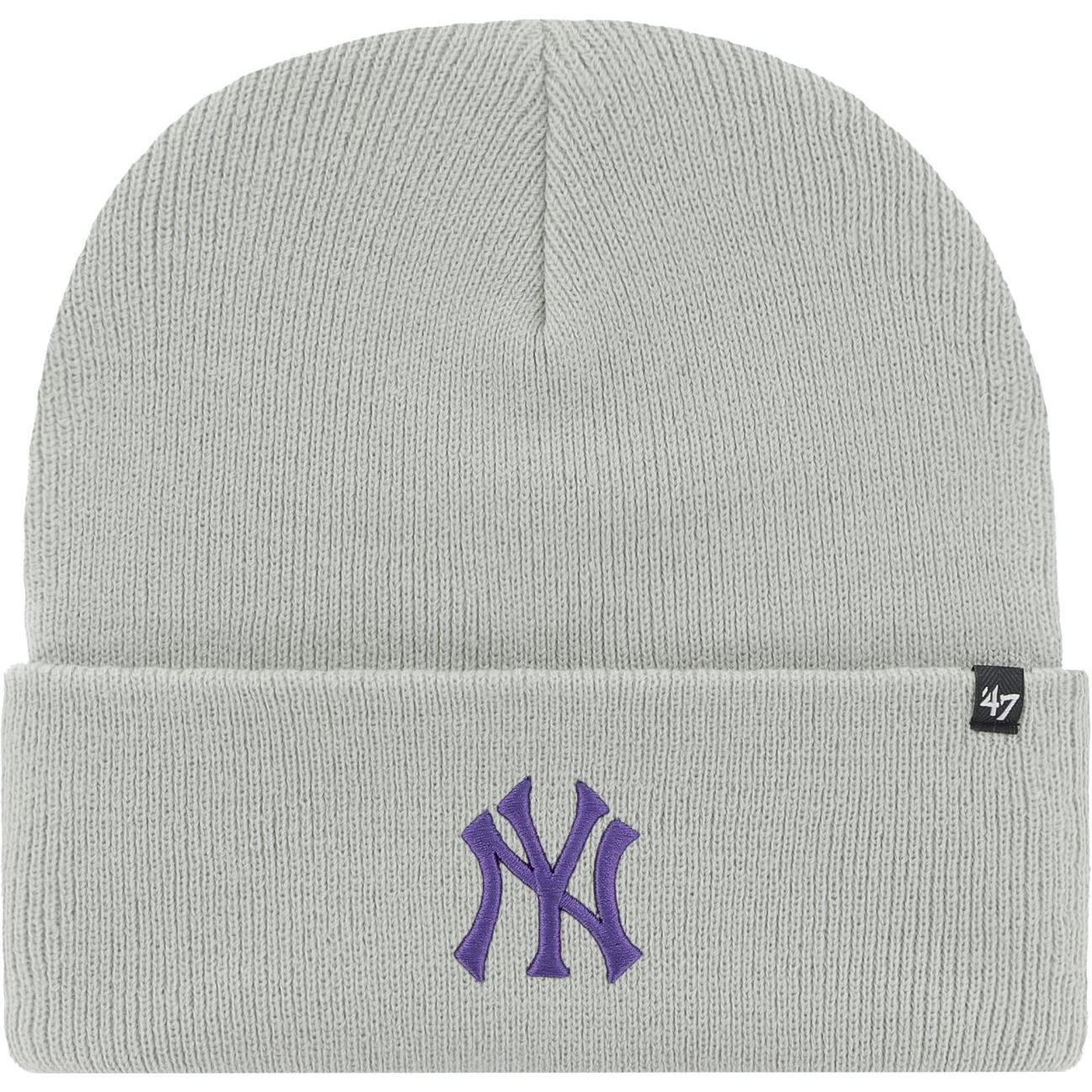 47 Brand, Herren, Mütze, Beanie Haymaker Ny Yankees, Grau