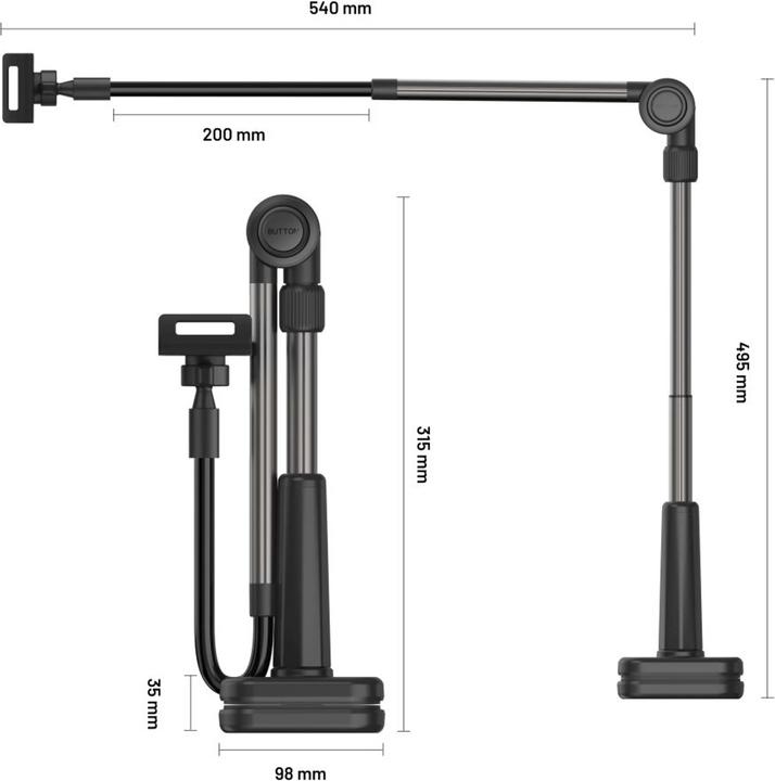 Produktbild Fixed Relax, czarny