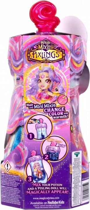 Image du produit Magic mixies pixlings galaxy hair doll single pk pippa (30530)