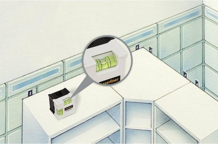Produktbild Laserliner LaserCube green Linienlaser Reichweite (max.): 10 m