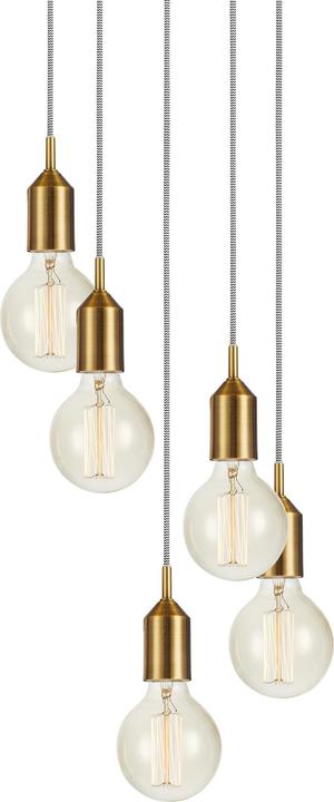 Produktbild Markslöjd Pendelleuchte Bronx, 5 x E27, max. 60W, Bronze (E27)