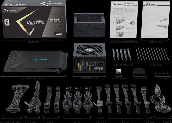 Immagine prodotto Seasonic Vertex PX-850 (850 W)