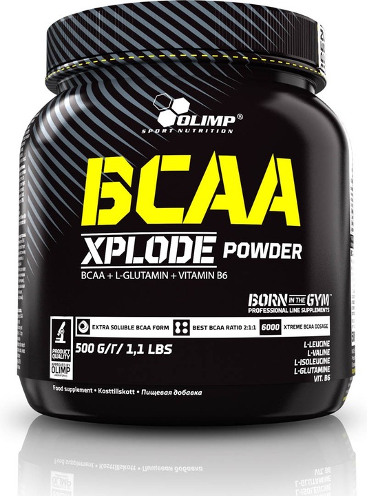 Immagine prodotto Olimp Sport Nutrition BCAA Xplode (lattina da 500g) (10 Pezzo/i, Polvere, 500 g)