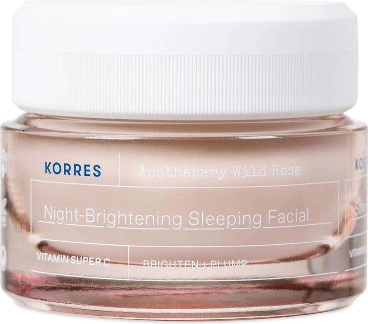 Korres Apothecary Wild Rose Night Cream for radiant complexion (40 ml, Night cream)