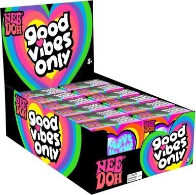 Actual product image NeeDoh Good Vibes Only 1pk - assorted