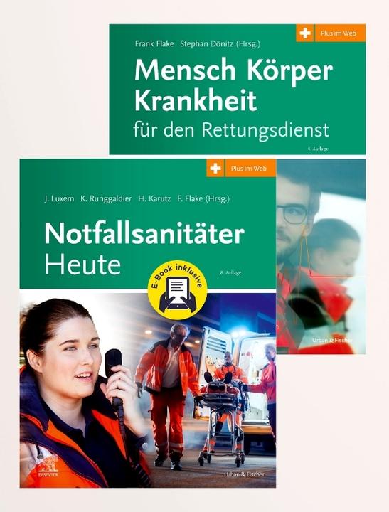 Notfallsanitäter Lernpaket (Deutsch, Stephan Dönitz, Frank Flake, Jürgen Luxem, Harald Karutz, Klaus Runggaldier, 2024)