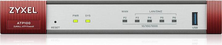 Actual product image Zyxel ATP 10/100/1000 VERSION 2 1xWAN 4xLAN/DMZ ports 1xUSB with 1Yr Bundle