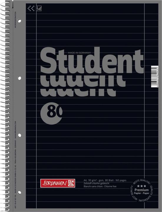 Produktbild Kollegblock (A4, Liniert)