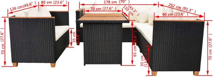Actual product image vidaXL Raye