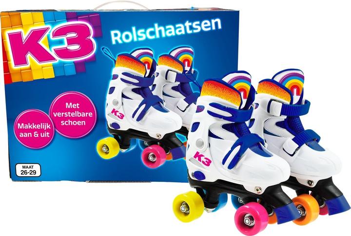 Produktbild K3 Rollschuhe - Grösse 26-29 (26, 27, 28, 29)