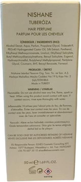 Immagine prodotto Nishane Profumo per capelli alla tuberosa - 50ml (50 ml, Profumo per capelli)
