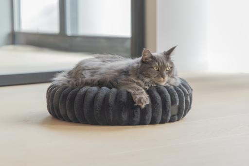 Actual product image Designed by Lotte Katzenbett rund (Cat)