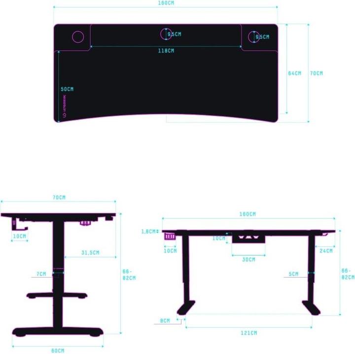 Immagine prodotto Ultradesk Cruiser