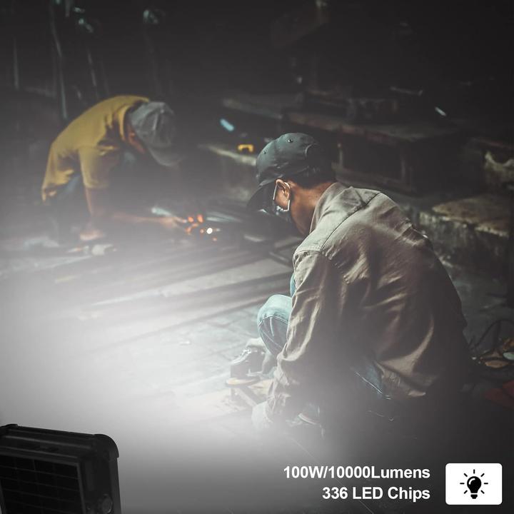 Actual product image Iodoo Solar-Arbeitslicht (10000 lm)