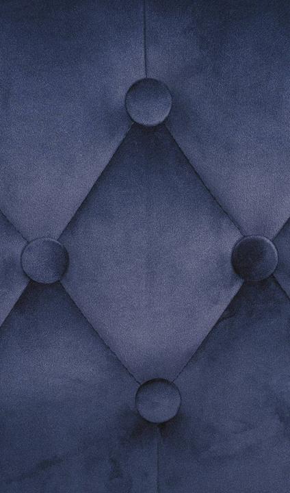 Produktbild Swisshandel24 Barhocker Dublin Samt chrom, blau