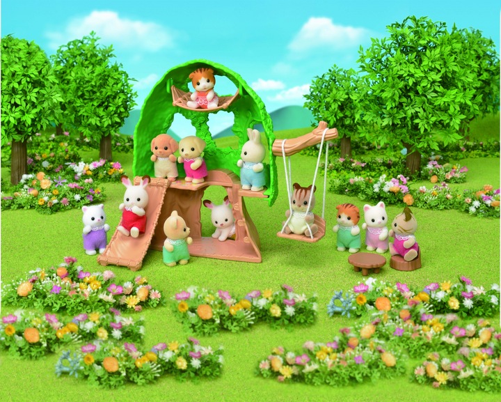 Image du produit Sylvanian Families Bébé train de l'aventure