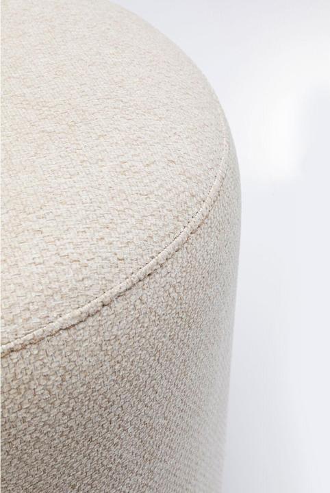 Actual product image Kare Design Stool Cherry Cream Black Ø36cm