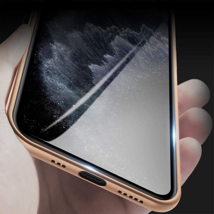 Image du produit X-Level iPhone 12 Mini - Guardian Backcase aus TPU, ultra dünn & flexibel, Kameraschutz, Gold (Apple iPhone 12 mini)