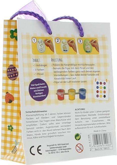 Produktbild Besttoy Keramik Osterhasenanhänger - Malset (1 x)