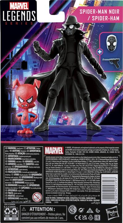 Image du produit Hasbro Spider-Man : A New Universe Marvel Legends Action Figures 2er Pack Spider-Man Noir & Spider-Ham