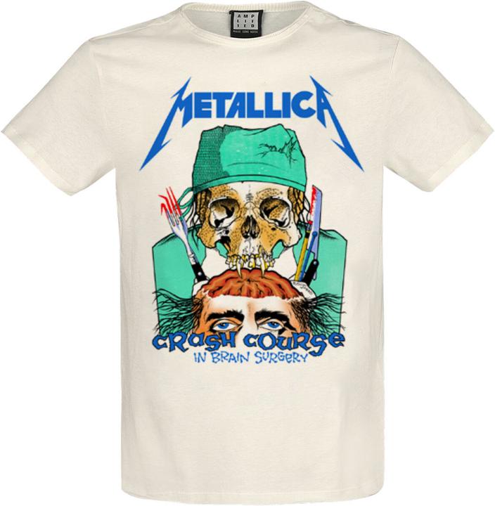 Actual product image Amplified Crash Course In Brain Surgery Tshirt (M)