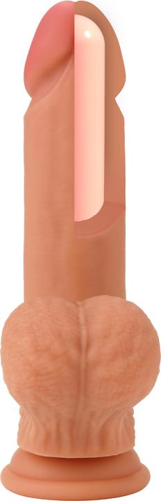 Actual product image Hidden Desire Realistic Dildo Liquid Silicone 19 cm
