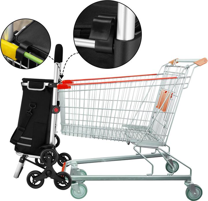 Produktbild Monzana 2in1 Einkaufstrolley