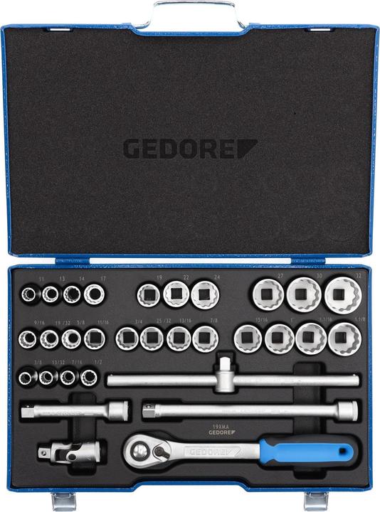 Image du produit Gedore Jeu de clés à douille métrique