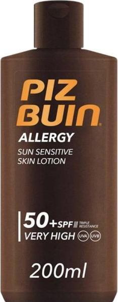 Produktbild Piz Buin Allergy Sun (Sonnenlotion, SPF 50, 200 ml, 150 g)