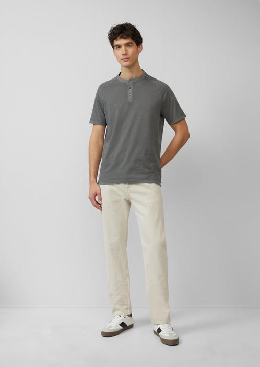 Produktbild S.Oliver T-Shirt Henley-T-Shirt mit Raglanärmeln und Garment Dye (L)