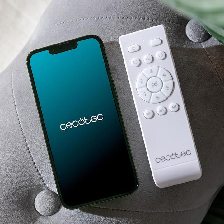 Actual product image Cecotec Energy Efficient DC Ceiling Fan with WiFi, Remote, Timer, and Summer Winter Modes