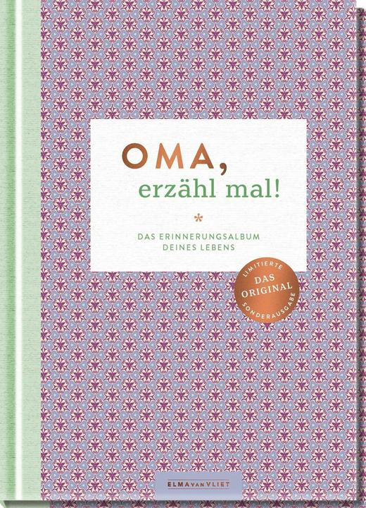 Produktbild Vliet:Oma, erzähl mal! (Deutsch, Elma van Vliet, 2024)